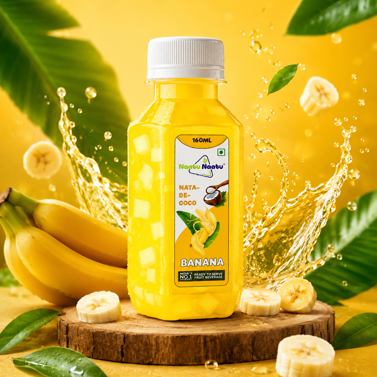 Naatu Naatu Nata-De-Coco Banana 320ML
