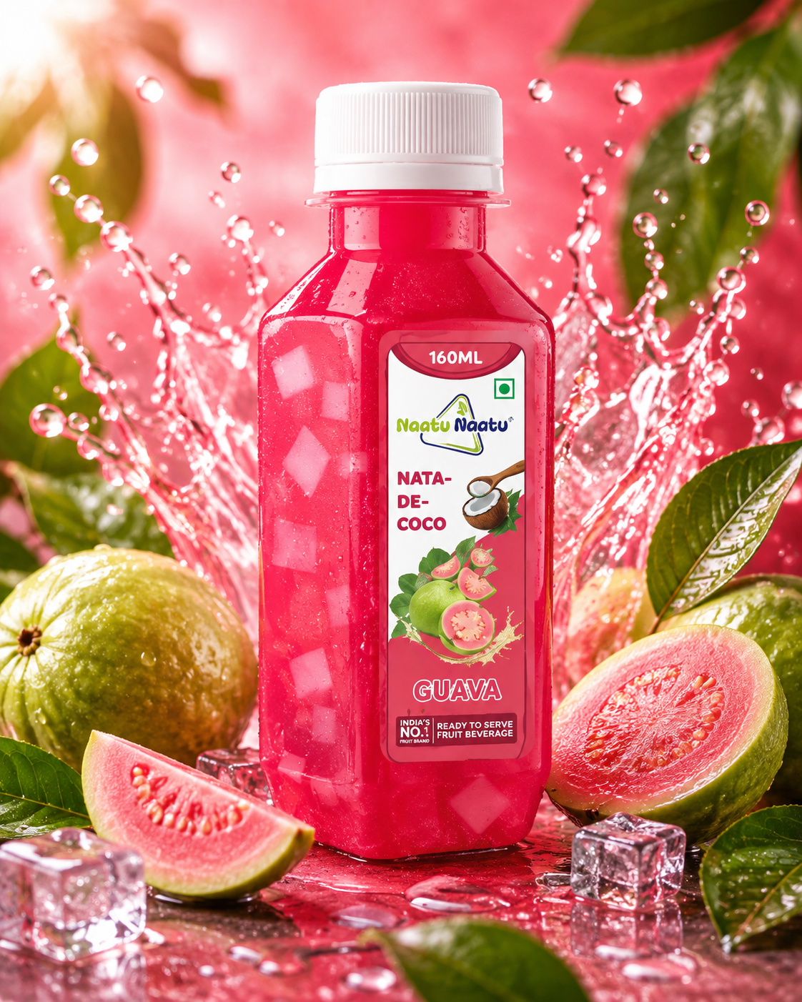 Naatu Naatu Nata-De-Coco Guava 320ML