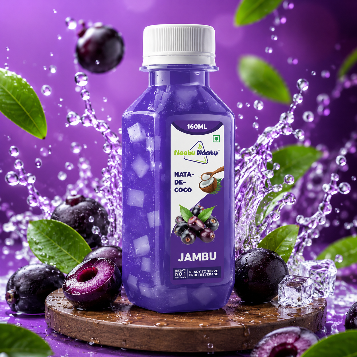 Naatu Naatu Nata-De-Coco Jambu 320ML