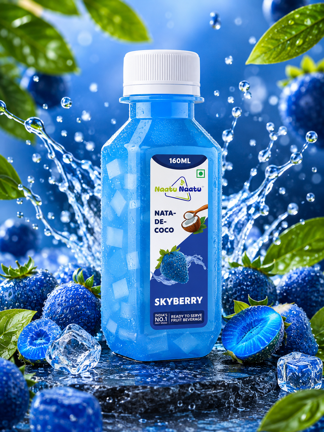 Naatu Naatu Nata-De-Coco Skyberry 320ML