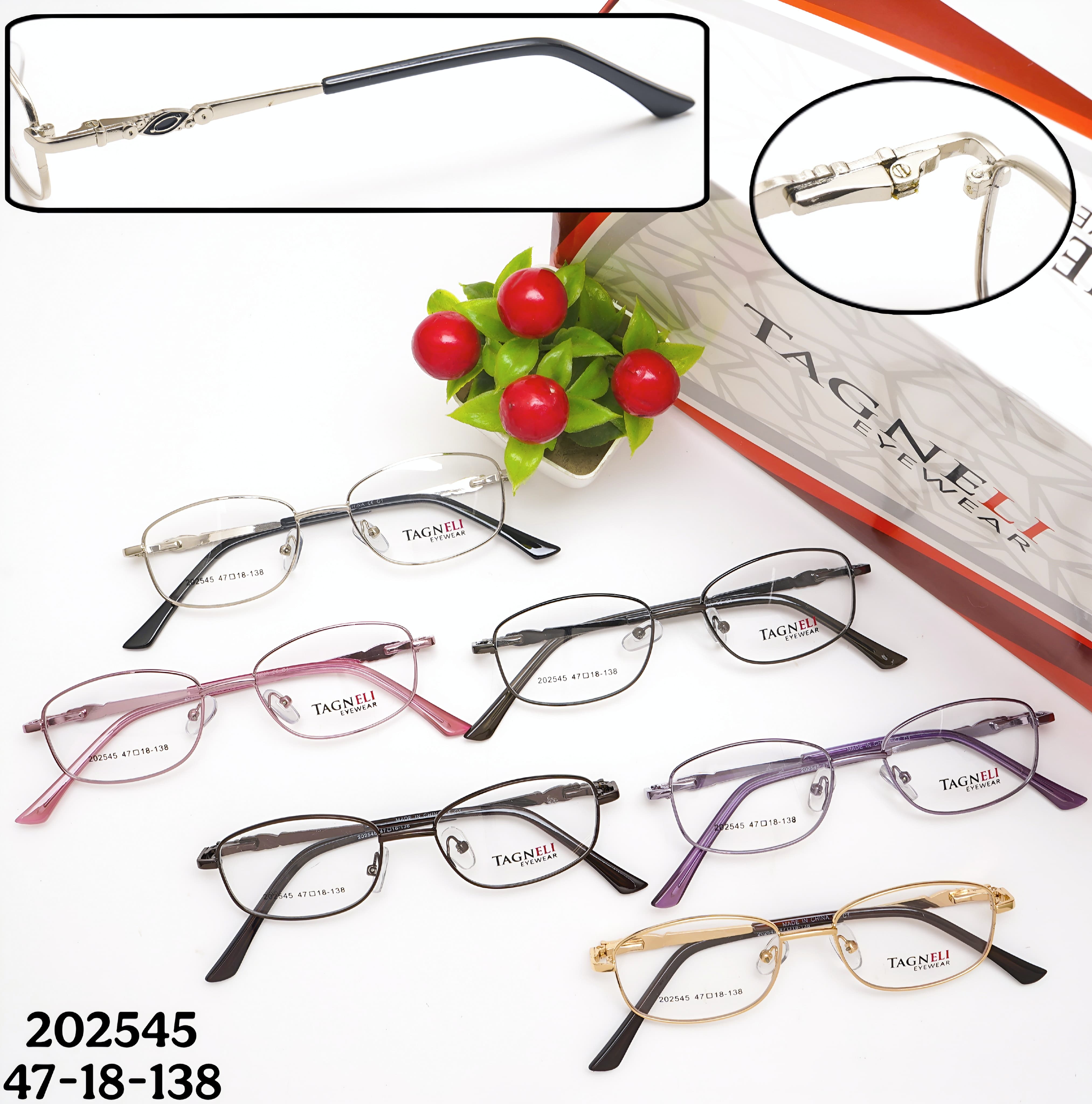 TAGNELI Half Rim Eyewear 202545